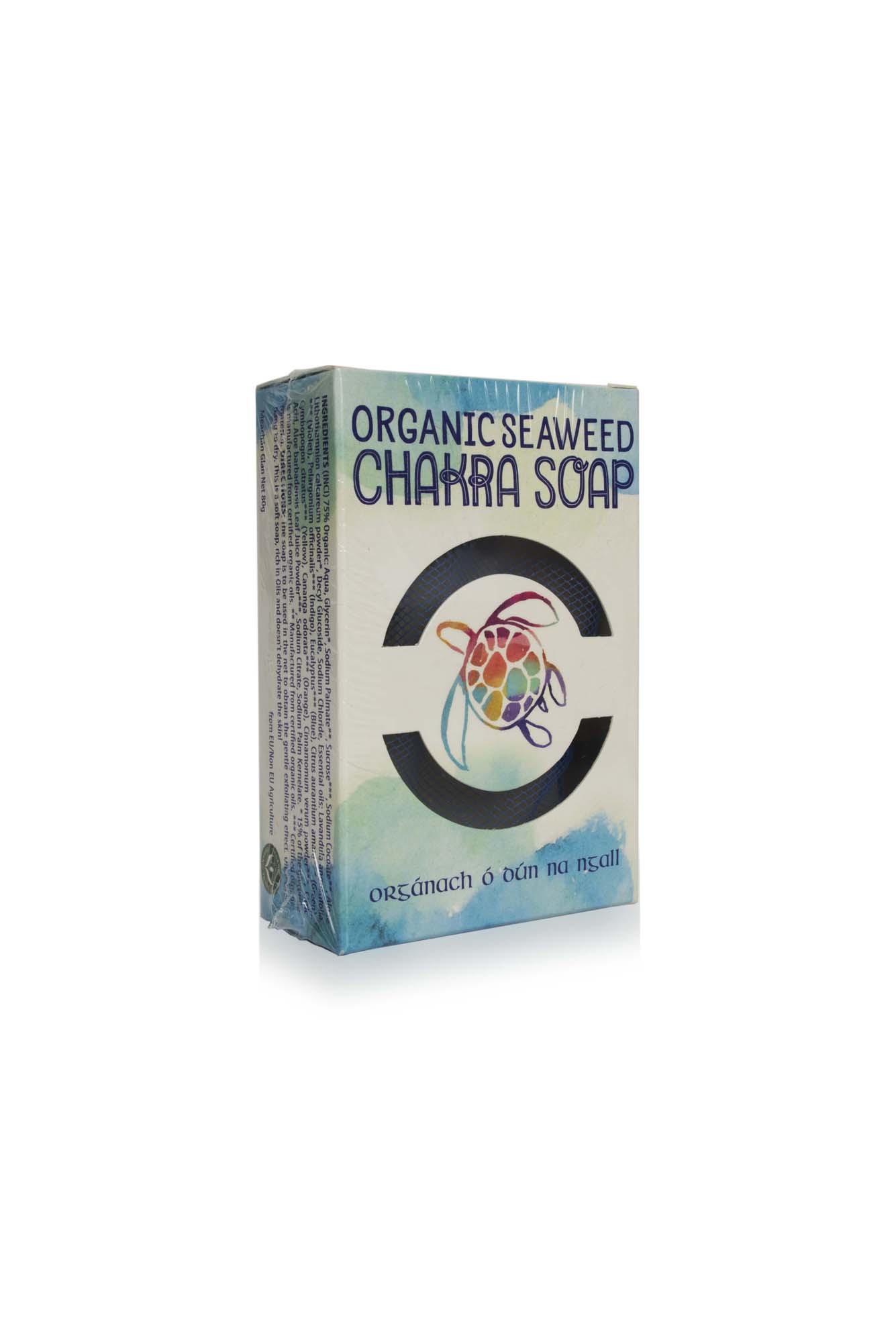 Organic scrubbing soap with seaweed