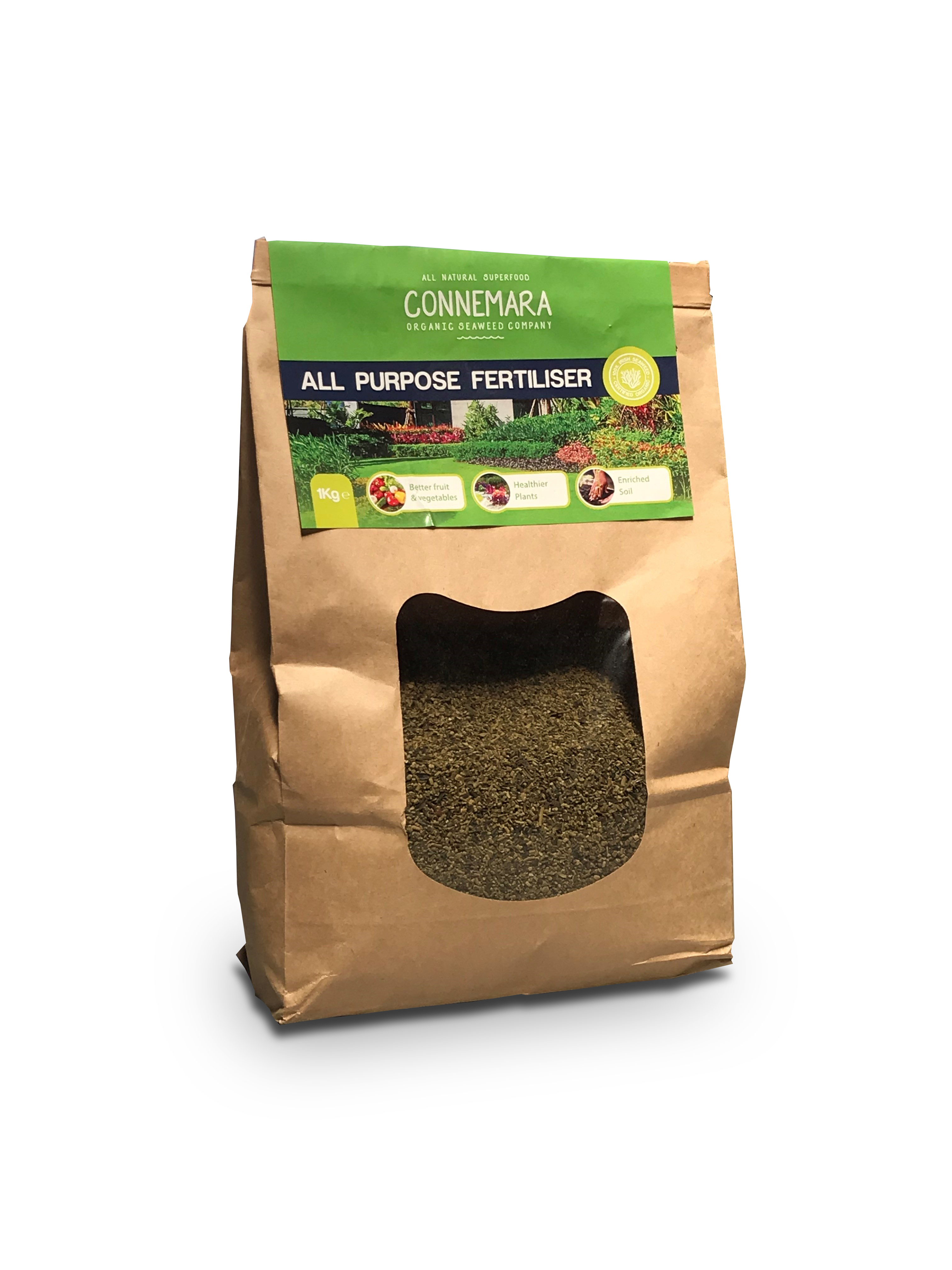 Connemara seaweed fertiliser ORGANIC 1 kg