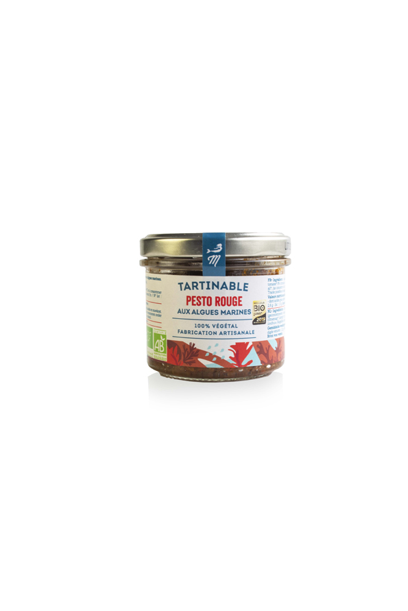 Seaweed pesto red (tomatoes) Organic 90 g