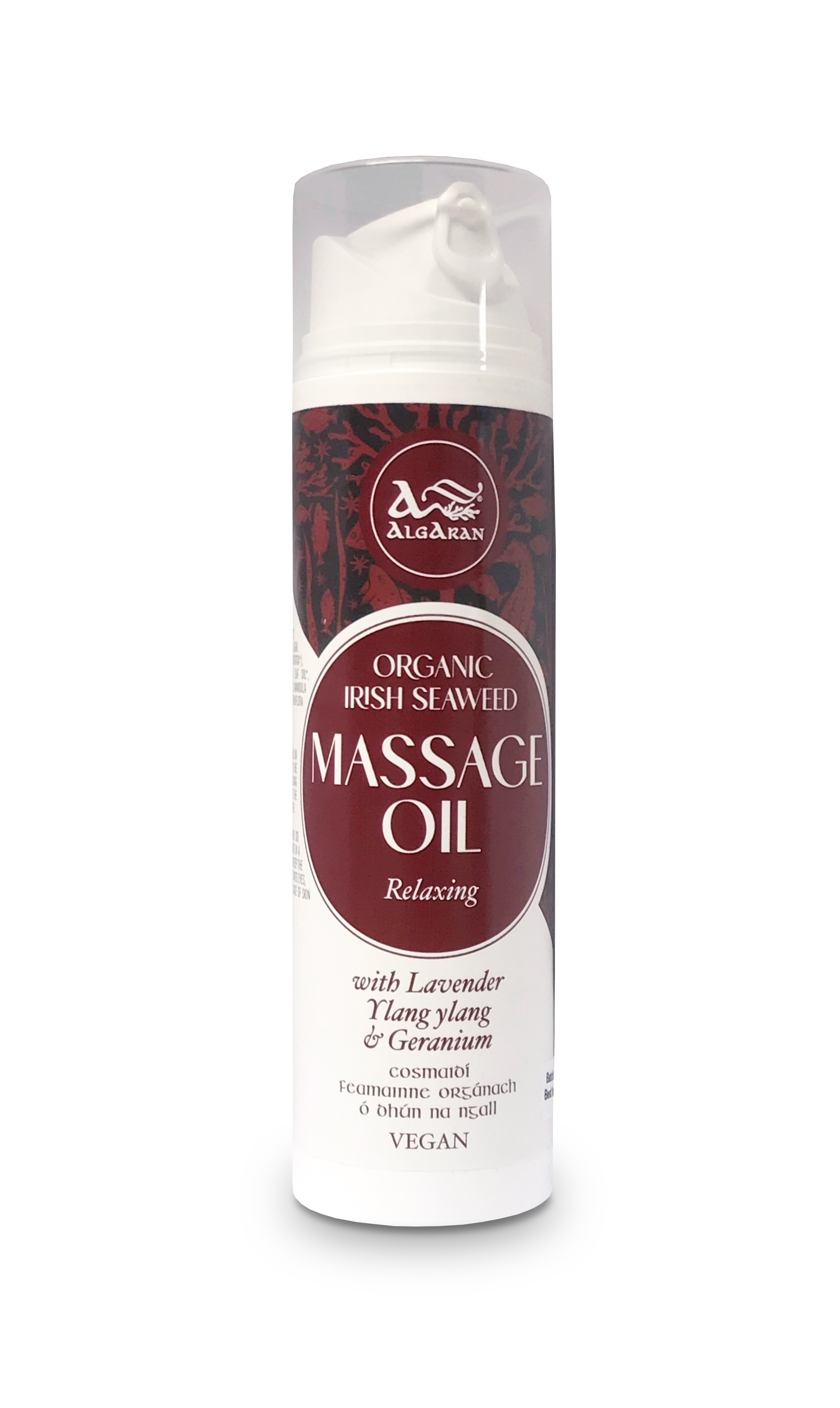 Massage oil with seaweed extract ORGANIC 200 ml