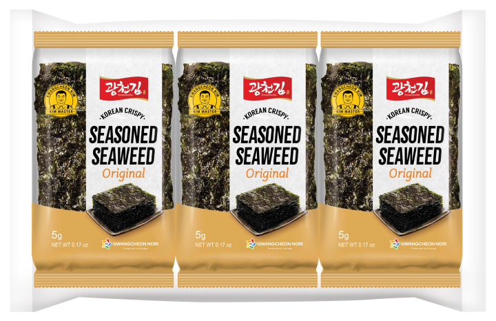 Nori seaweed snacks original 3x5g