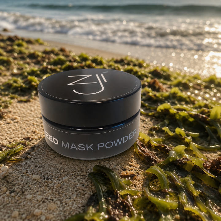 Zeewierpoeder voor masker